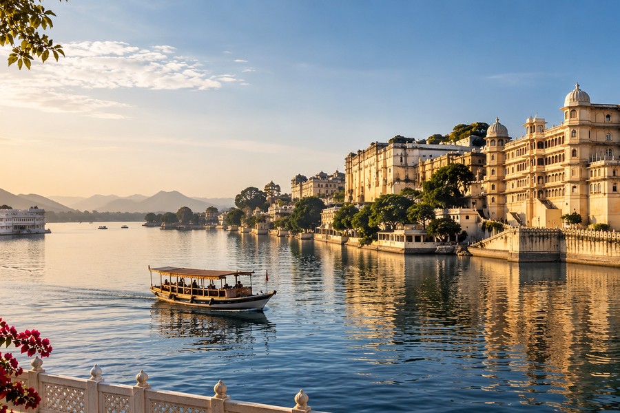 Udaipur Rajasthan lakes and palaces