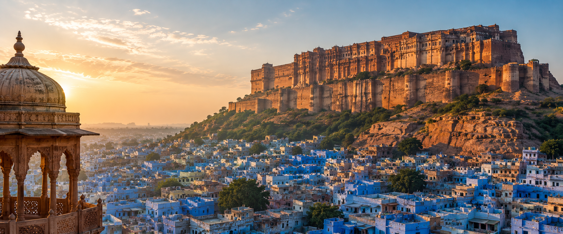Rajasthan road journey and destination planning
