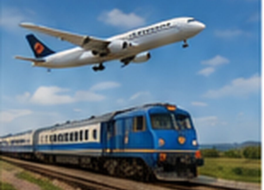 Rail and air sector planning for Rajasthan journeys